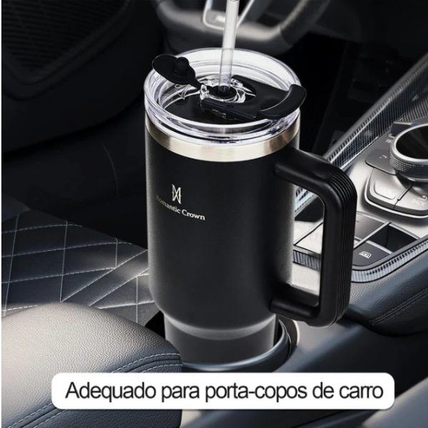 Copo Térmico 1200ml – Alta Capacidade e Isolamento Térmico - Imagem 6