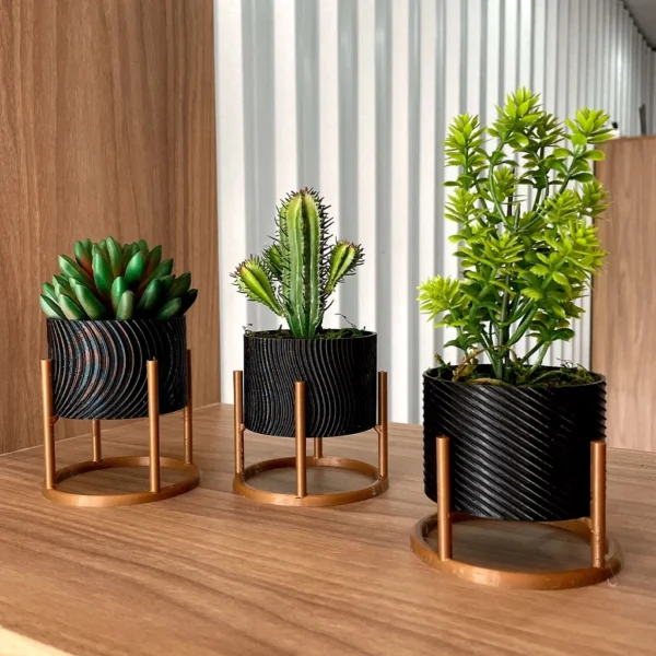 Trio de Vasos Cachepot - Imagem 3