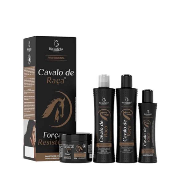 Kit Cavalo de Raça Queda e fortalecimento dos fios e crescimento. - Imagem 3