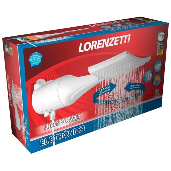 Chuveiro Lorenzetti Loren Shower Eletrônica 5500W 110V - Imagem 3