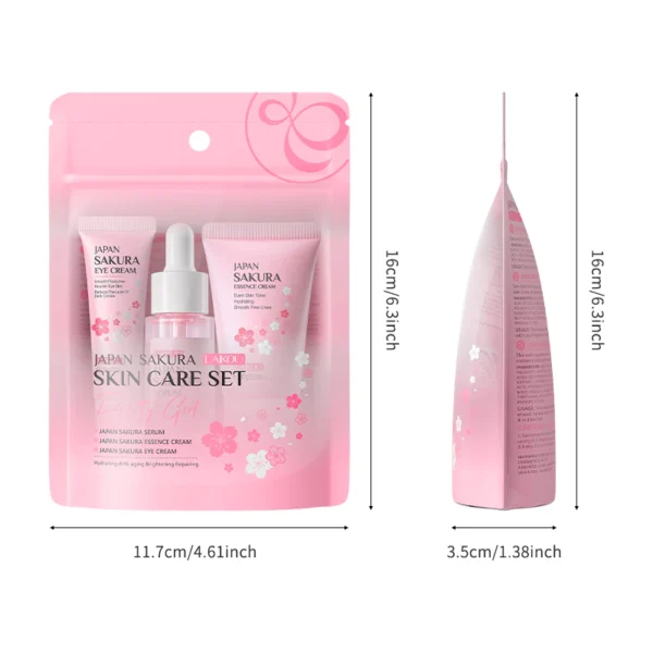 LAIKOU Sakura Skin Care Soro Facial Clarear Manchas - Imagem 3
