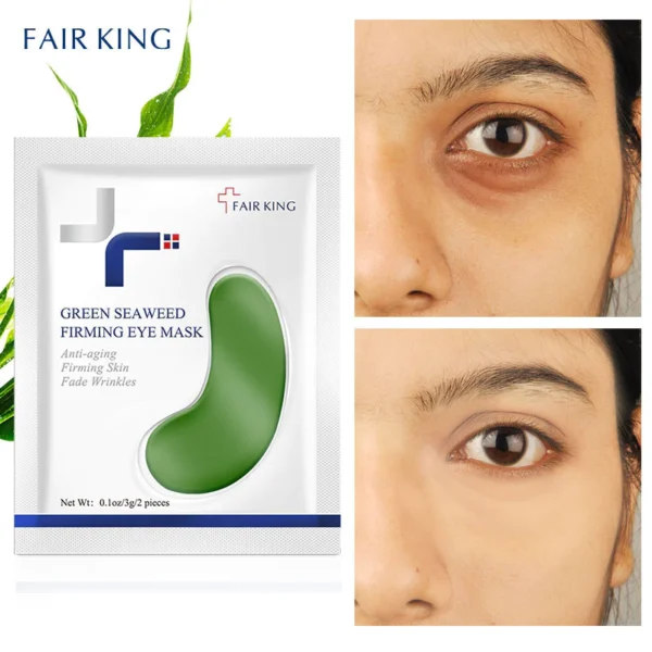 Máscara Hidratante para os Olhos de Algas Marinhas Verde Patch Máscara Hidratante para os Olhos
