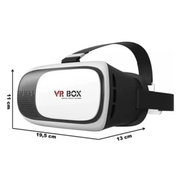 Óculos Vr Box 2.0 Realidade Virtual + Controle Cardboard 3d Bluetooth - Imagem 2