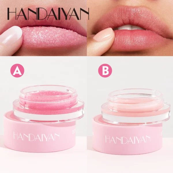 Máscara labial esfoliante dois em um duplo efeito - Imagem 7